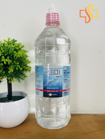 Nước muối sinh lý hiệu SALINE 1.000 ml